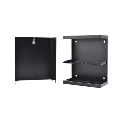 Gabinete con Punto de Consolidación de 24 Puertos, Compatible con conectores Keystone, Instalación en Pared o techo falso, Se envía el Gabinete Armado.