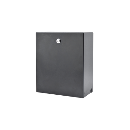 Gabinete con Punto de Consolidación de 24 Puertos, Compatible con conectores Keystone, Instalación en Pared o techo falso, Se envía el Gabinete Armado.