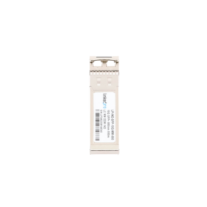 Transceptor Óptico Industrial SFP+ (Mini-Gbic) / Multimodo 850 nm / 10 Gbps / 10GBASE-SR / Conectores LC/UPC Dúplex / DDM / Hasta 550 m