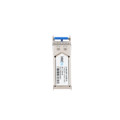 Transceptor Óptico Industrial SFP (Mini-Gbic) / Monomodo 1310 nm / 1.25 Gbps / 1000BASE-LX / Conectores LC/UPC Dúplex / DDM / Hasta 10 km