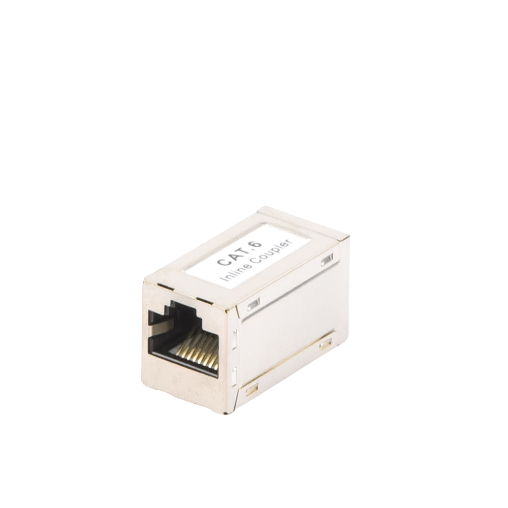 Acoplador Blindado (STP) Cat6 Hembra RJ45 a RJ45 Hembra