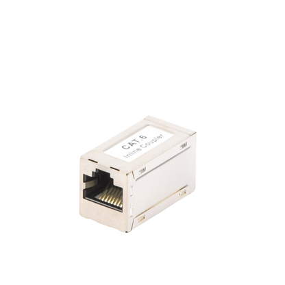 Acoplador Blindado (STP) Cat6 Hembra RJ45 a RJ45 Hembra