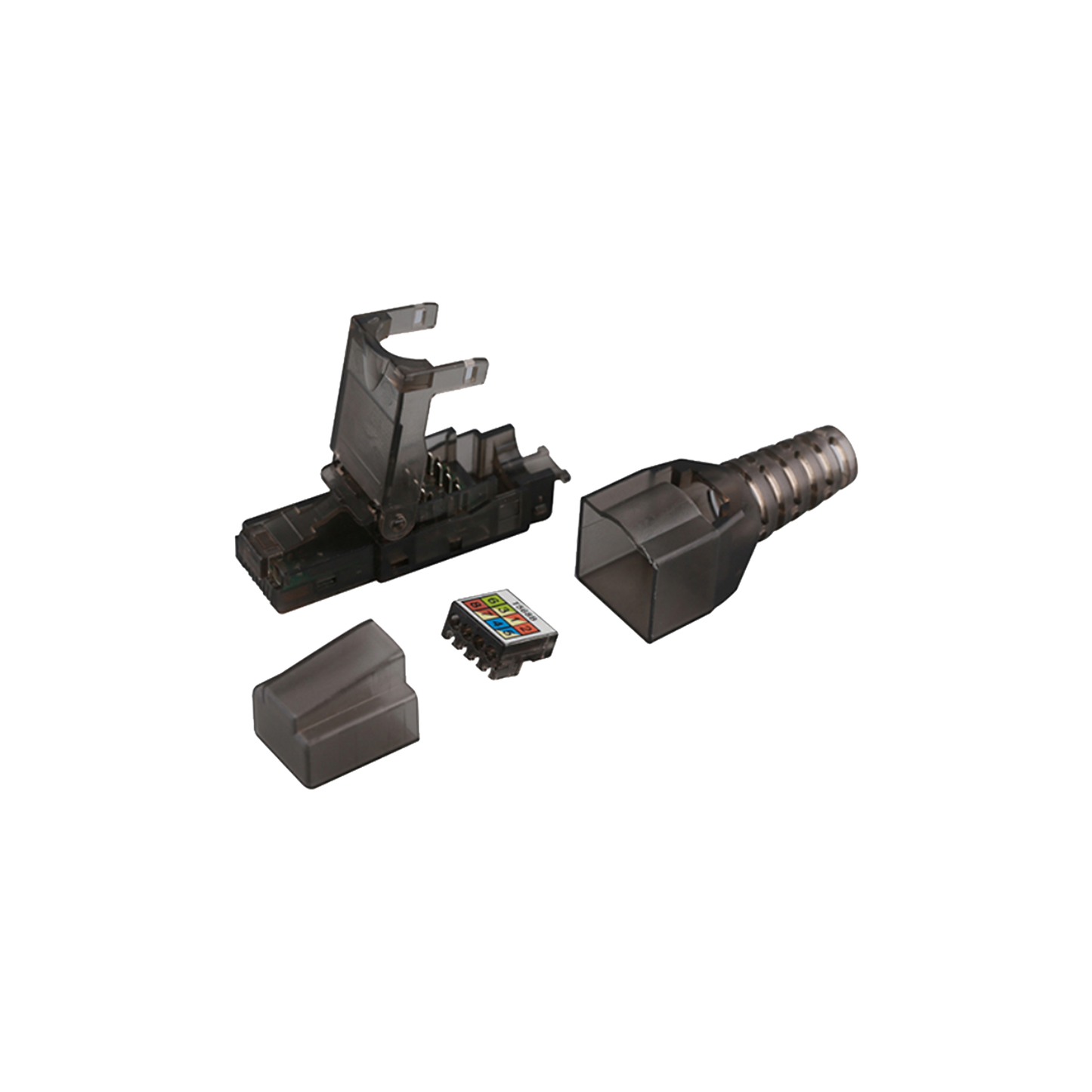 Plug RJ45 para Cable UTP Categoría 6A - Sin Herramienta, para Terminación en Campo