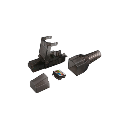 Plug RJ45 para Cable UTP Categoría 6A - Sin Herramienta, para Terminación en Campo
