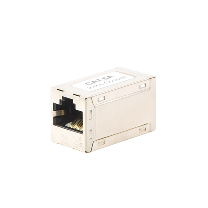 Acoplador STP Cat6A Hembra RJ45 a RJ45 Hembra