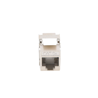 Módulo Jack Keystone Cat6A Blindado (STP) sin Herramienta (Toolless) para Faceplate