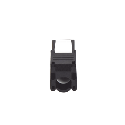 Módulo Jack Keystone Cat6A (Toolless), con Terminación en Ángulo 180 - Color Negro, Compatible con Faceplate y Patchpanel Linkedpro