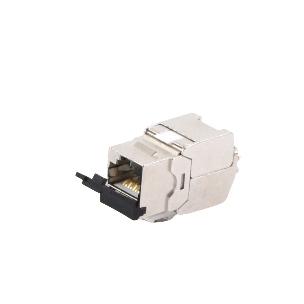 Módulo Jack STP Keystone Toolless (Sin Herramienta) CAT6A con Tapa