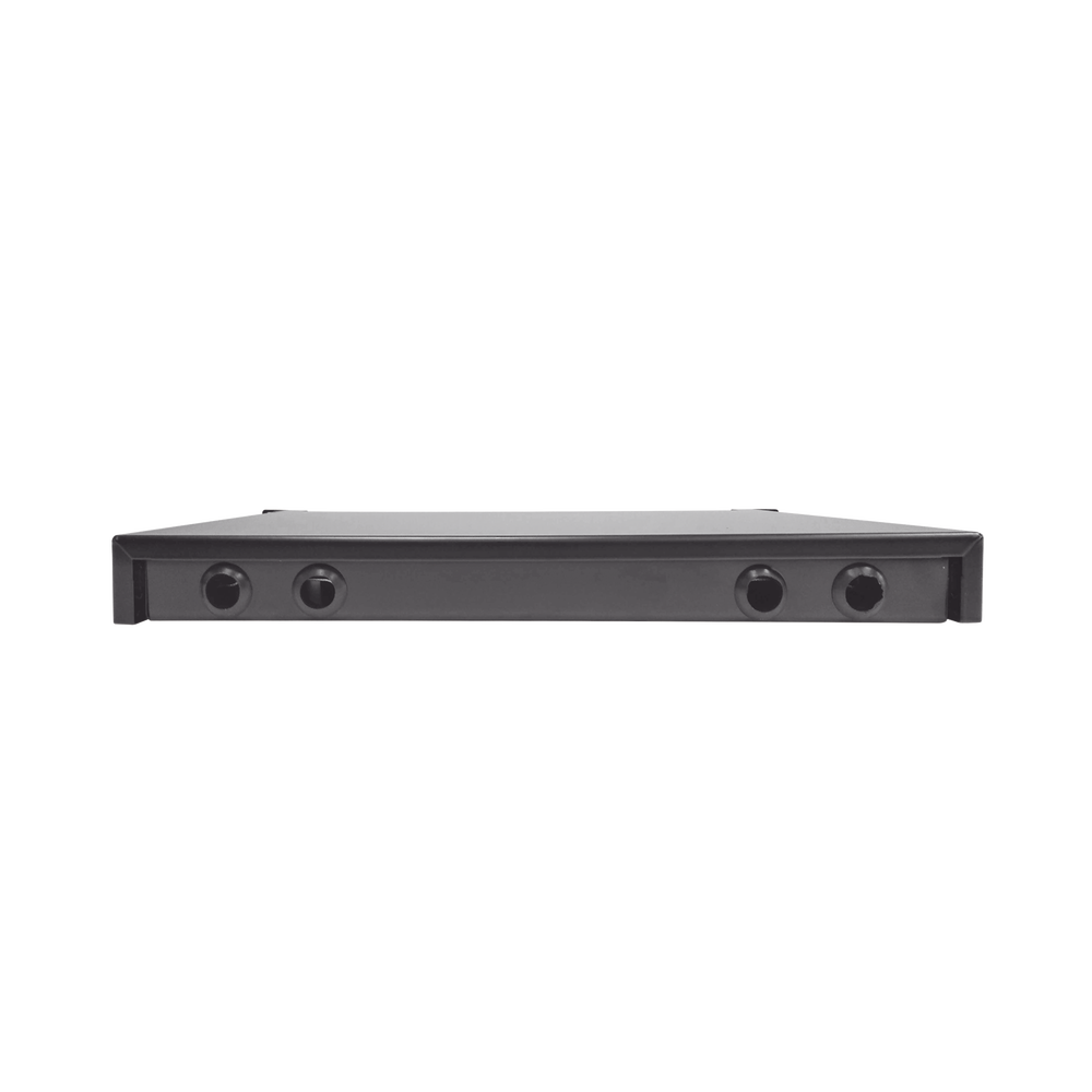 Distribuidor de Fibra Óptica Deslizable, Vacío, 19 Pulgadas (48.26 cm), Acepta 24 Adaptadores LC Duplex o LC Simplex o 24 SC Simplex, 1U