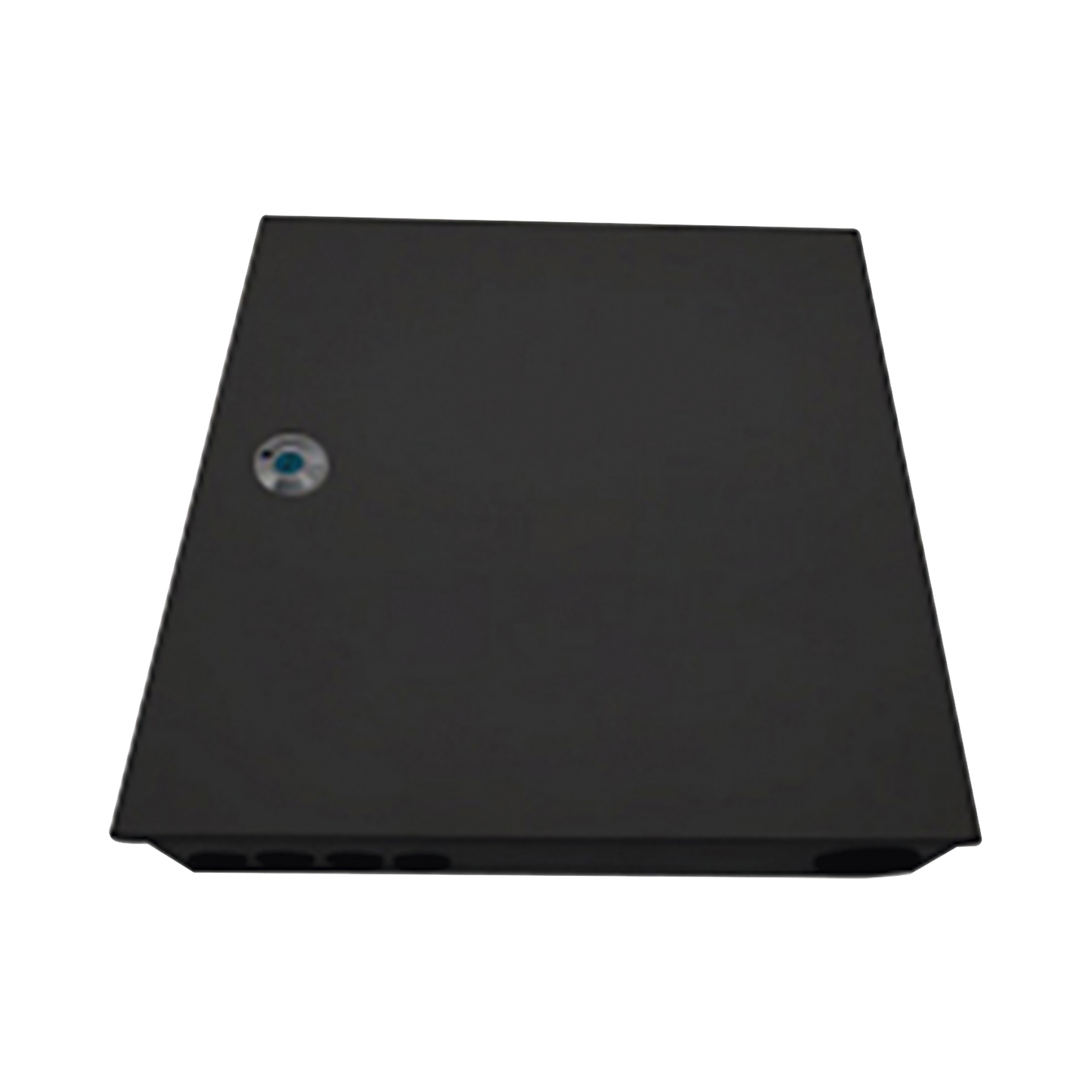 Distribuidor de fibra óptica, vació, 19in, para instalación en pared, "Acepta 48 acopladores SC simplex / 96 LC Duplex"