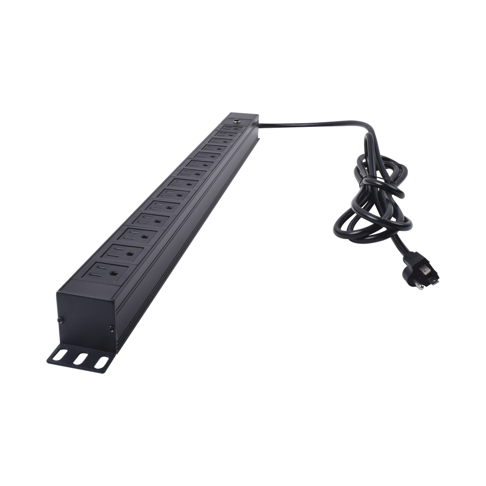 PDU Barra Multicontactos Vertical con 14 Salidas 125V/15A, Contactos Tipo NEMA