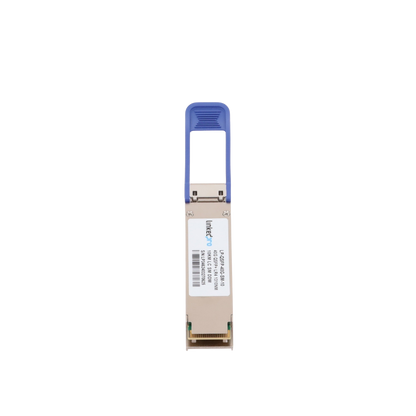 Transceptor Óptico QSFP+ (Mini-Gbic) / Monomodo 1310 nm / 40 Gbps / 40GBASE-LR4 / Conectores LC/UPC Dúplex / DDM / Hasta 10 km