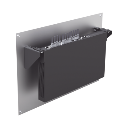 Par de Sujetadores para Instalación de Equipo Rackeable en Placa o Pared (hasta 2U), Puede soportar 10 Kg