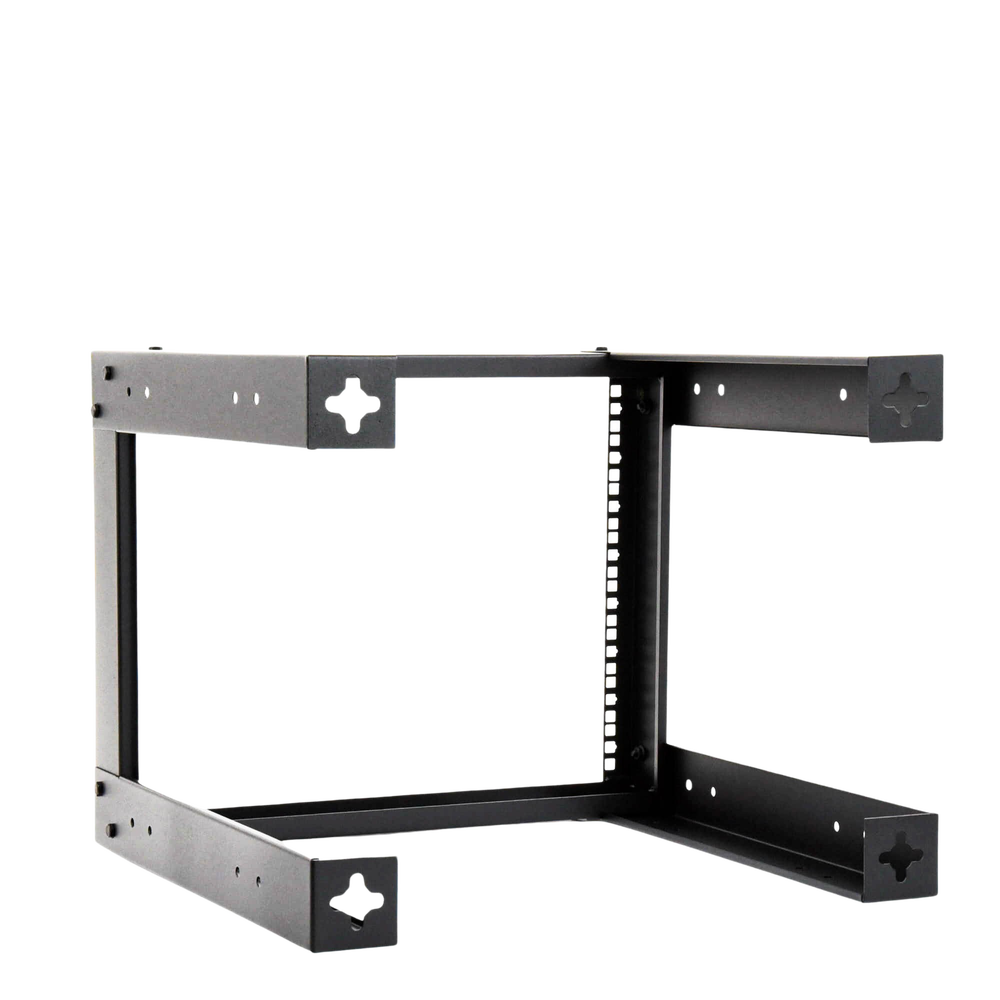 Rack Abierto de montaje en Pared, de 19in, 8 Unidades de rack