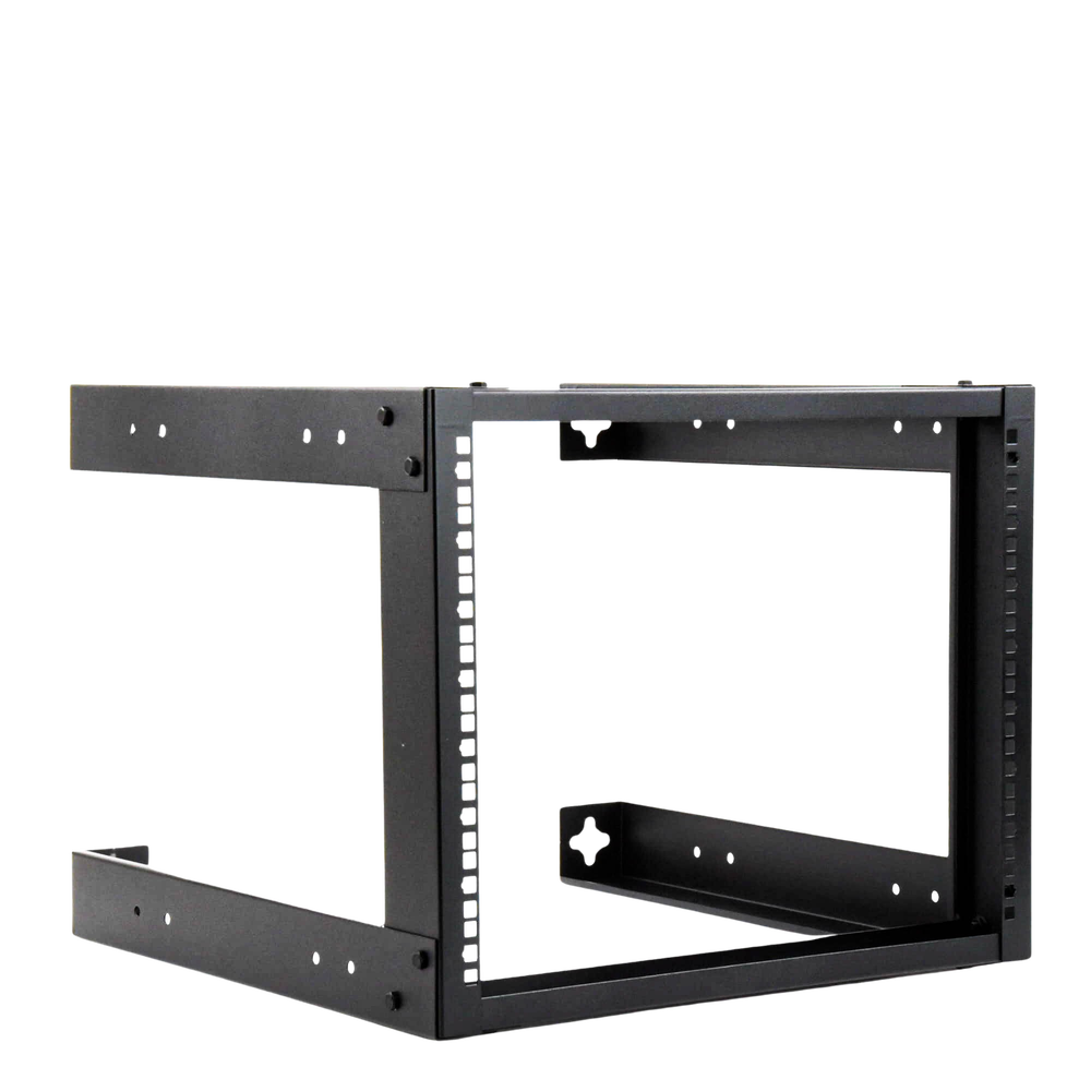 Rack Abierto de montaje en Pared, de 19in, 8 Unidades de rack