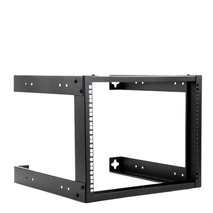 Rack Abierto de montaje en Pared, de 19in, 8 Unidades de rack