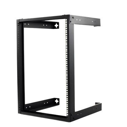 Rack Abierto de montaje en Pared, de 19in, 16 unidades de rack