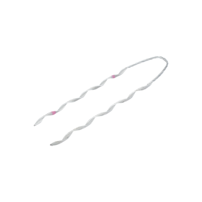 Remate Preformado de Acero Galvanizado para Fibra Mini-ADSS de 24 hilos, diámetros 7.5 - 8 mm