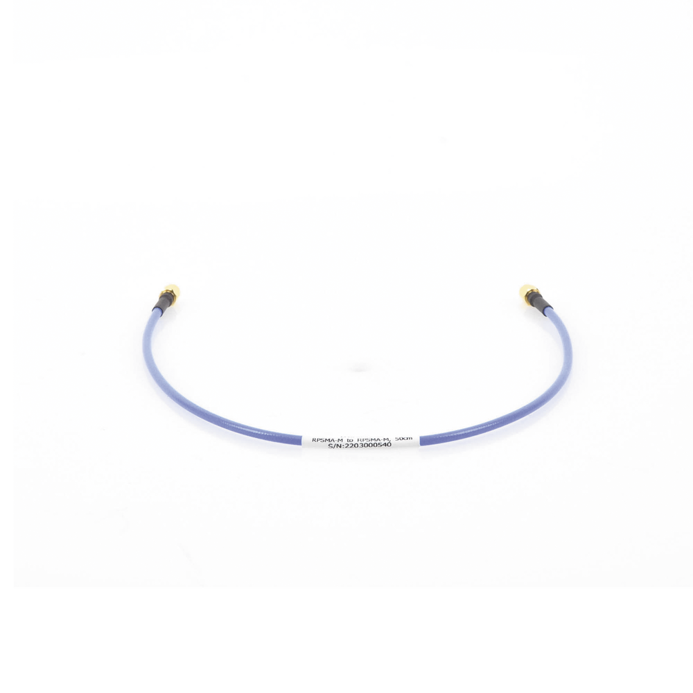 Jumper de Alto Rendimiento para 6 GHz, RPSMA-Macho inverso a RPSMA Macho inverso de 50 cm