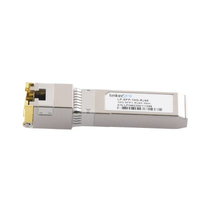 Transceptor Óptico SFP+ a RJ45 /10 Gbps / Conector RJ45 / 10GBASE-T / Distancia de hasta 30 m.