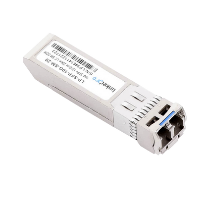 Transceptor Óptico SFP+ (Mini-Gbic) / Monomodo 1310 nm / 10 Gbps / 10GBASE-LR / Conectores LC/UPC Dúplex / DDM / Hasta 20 km