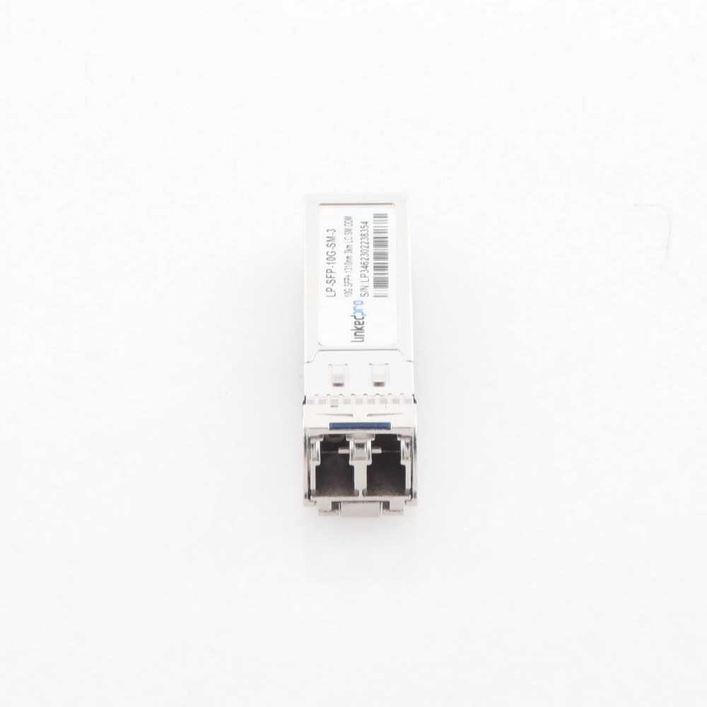 Transceptor Óptico SFP+ (Mini-Gbic) / Monomodo 1310 nm / 10 Gbps / 10GBASE / Conectores LC/UPC Dúplex / DDM / Hasta 3 km
