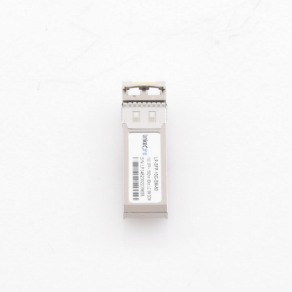 Transceptor Óptico SFP+ (Mini-Gbic) / Monomodo 1550 nm / 10 Gbps / 10GBASE-ZR / Conectores LC/UPC Dúplex / DDM / Hasta 80 km
