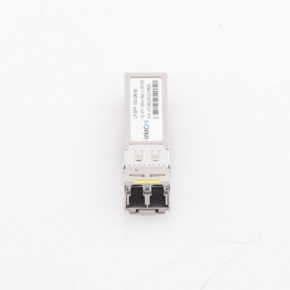 Transceptor Óptico SFP+ (Mini-Gbic) / Monomodo 1550 nm / 10 Gbps / 10GBASE-ZR / Conectores LC/UPC Dúplex / DDM / Hasta 80 km
