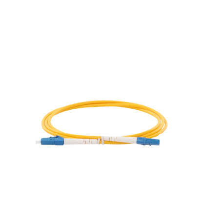 Jumper de Fibra Óptica Monomodo LC/UPC-LC/UPC Simplex de 1 Metro (3.28 Pies), 3mm