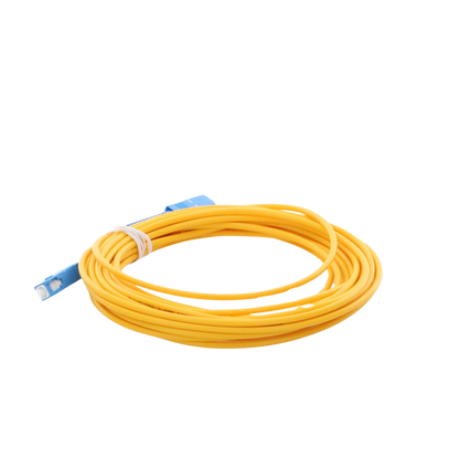 Jumper de Fibra Óptica Monomodo SC/UPC-SC/UPC Simplex de 6 Metros (19.69 Pies), 3mm