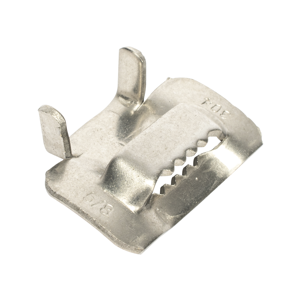 Hebilla de Acero Inoxidable T, 5/8", 100 piezas
