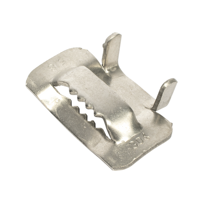 Hebilla de Acero Inoxidable T, 5/8", 100 piezas