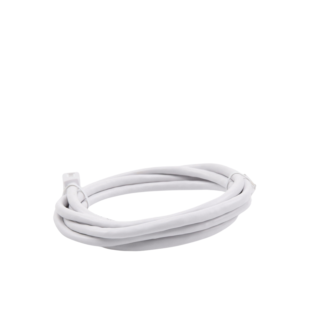 Patch Cord Cat6A 10G Blindado 2 Metros (6.56 Pies) Blanco