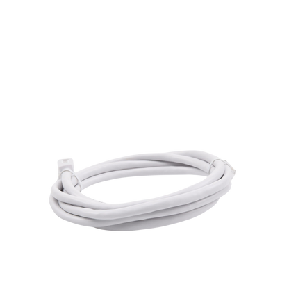 Patch Cord Cat6A 10G Blindado 2 Metros (6.56 Pies) Blanco
