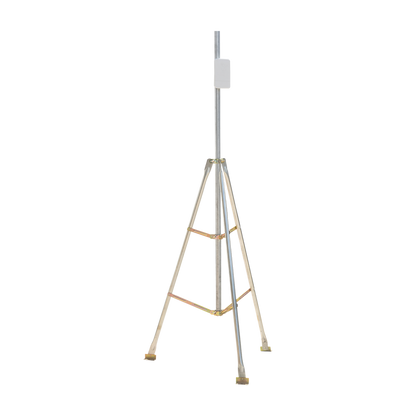 Kit de Montaje de Tripie con Mástil de 3 metros Ideal para instalar Antenas, Radios, Cámaras, etc...