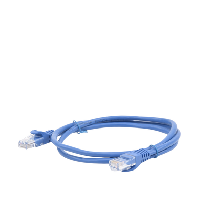 Cable de Parcheo UTP Cat5e - 1 Metro (3.28 Pies) - Azul