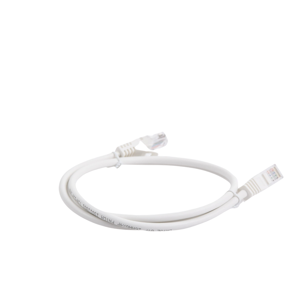 Cable de Parcheo UTP Cat5e - 1 Metro (3.28 Pies) - Blanco
