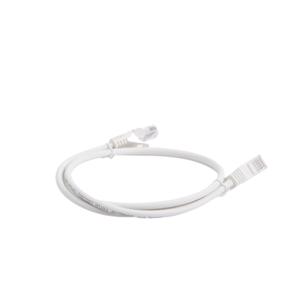 Cable de Parcheo UTP Cat5e - 1 Metro (3.28 Pies) - Blanco