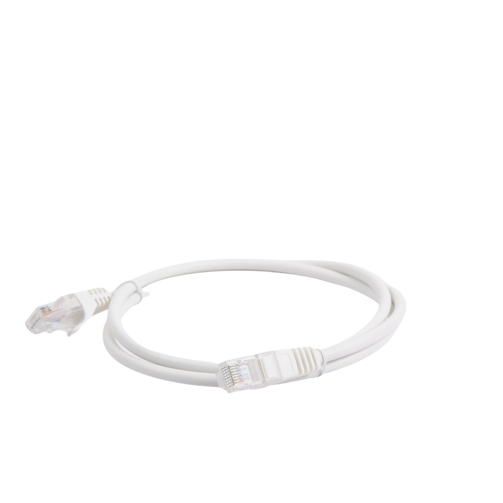 Cable de Parcheo UTP Cat5e - 1 Metro (3.28 Pies) - Blanco