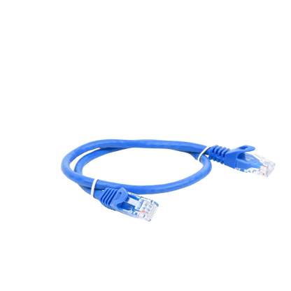 Cable de Parcheo UTP Cat6 - 0.5 Metros (1.64 Pies) - Azul