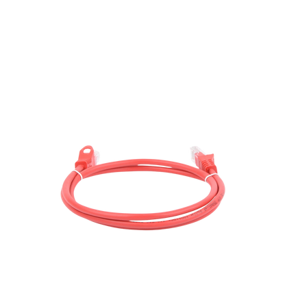 Cable de Parcheo UTP Cat6 - 0.5 Metros (1.64 Pies) - Rojo
