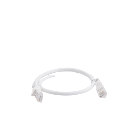 Cable de Parcheo UTP Cat6 - 0.5 Metros (1.64 Pies) - Blanco