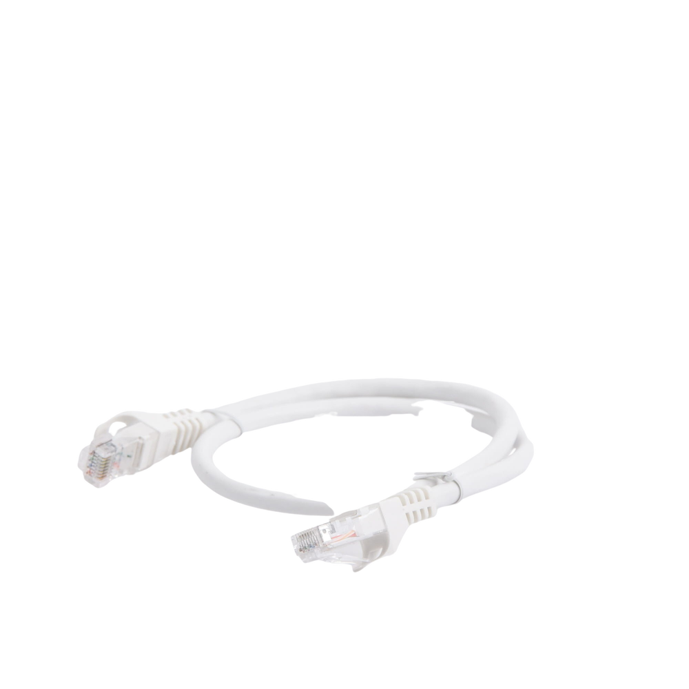 Cable de Parcheo UTP Cat6 - 0.5 Metros (1.64 Pies) - Blanco