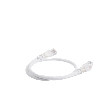 Cable de Parcheo UTP Cat6 - 0.5 Metros (1.64 Pies) - Blanco
