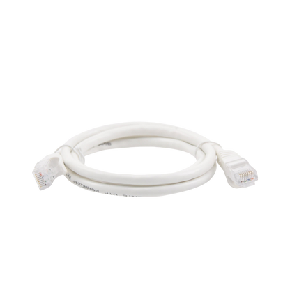 Cable de Parcheo UTP Cat6 - 1 Metro (3.28 Pies) - Blanco