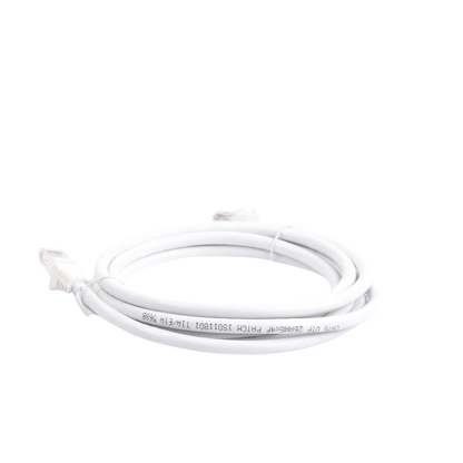 Cable de Parcheo UTP Cat6 - 2 Metros (6.56 Pies) - Blanco