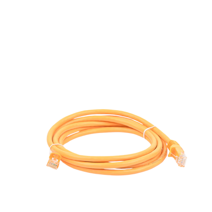 Cable de Parcheo UTP Cat6 - 2 Metros (6.56 Pies) - Amarillo