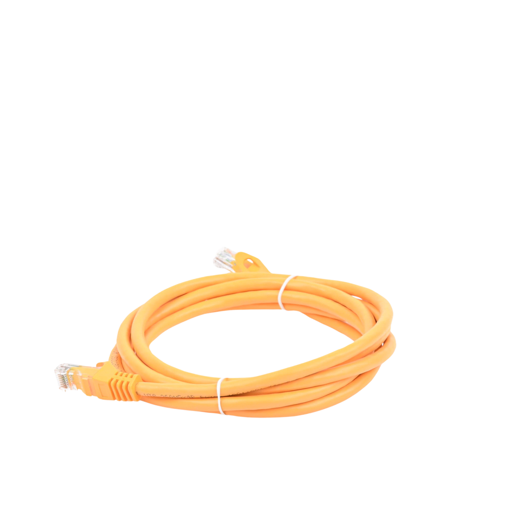 Cable de Parcheo UTP Cat6 - 2 Metros (6.56 Pies) - Amarillo