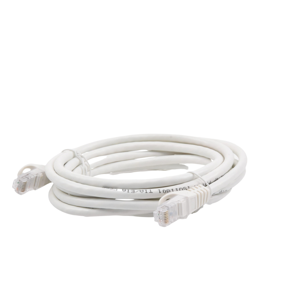 Cable de Parcheo UTP Cat6 - 3.0 Metros (9.84 Pies) - Blanco