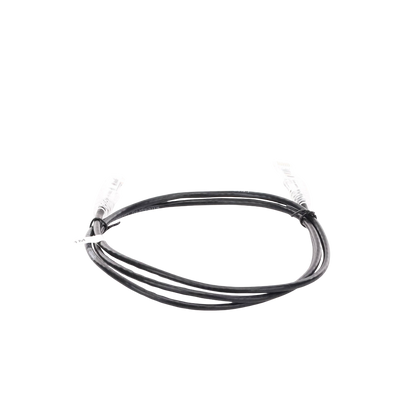 Cable de Parcheo Slim UTP Cat6A - 1 Metro (3.28 Pies) Negro, Diámetro Reducido (28 AWG)